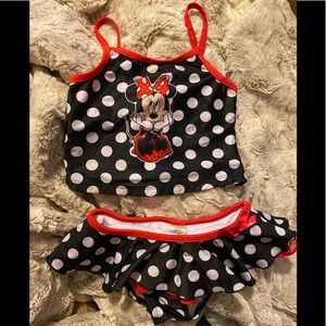 Minnie Mouse 2 Piece Bathing Suit 5T